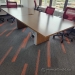 107x48 Oak Rectangle Boardroom Conference Table w/ Power Grommet